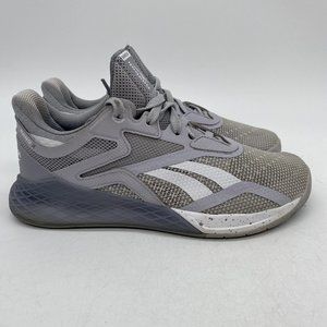 Reebok Nano X Women's Size 8 Gray Cross Training Shoes EF7532